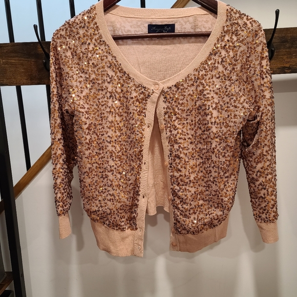 Rose Gold Cardigan - Picture 4 of 5